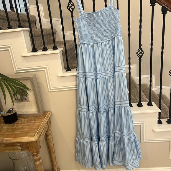 NWT Commense Striped Maxi Dress-Size XL - Picture 5 of 11